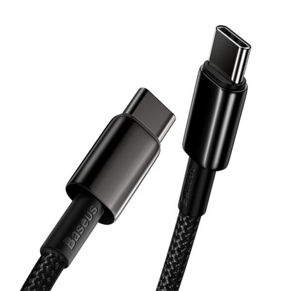 Baseus Tungsten Gold 100W Fast Charging Data Cable Type-C to Type-C